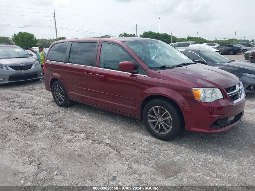 2017 DODGE GRAND CARAVAN SXT