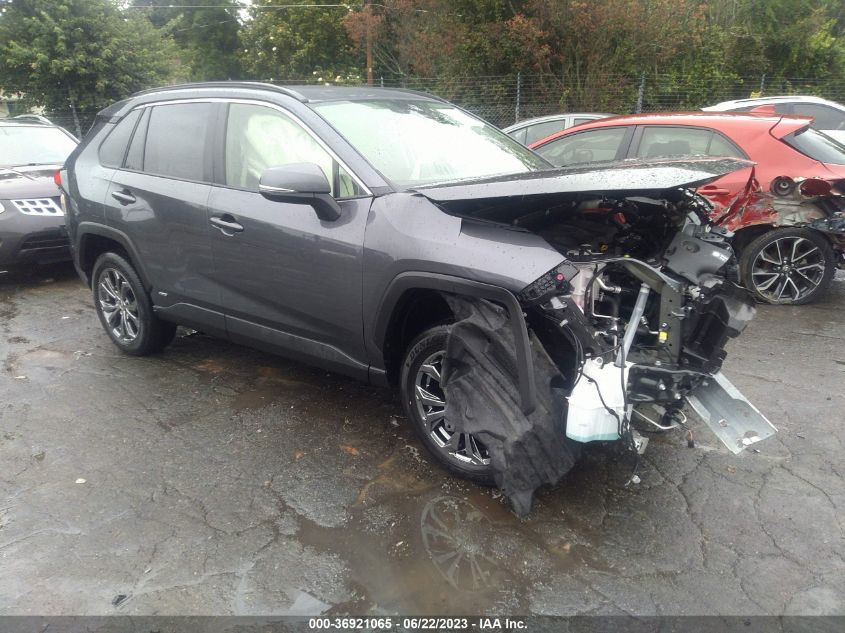 2022 TOYOTA RAV4 XLE PREMIUM HYBRID