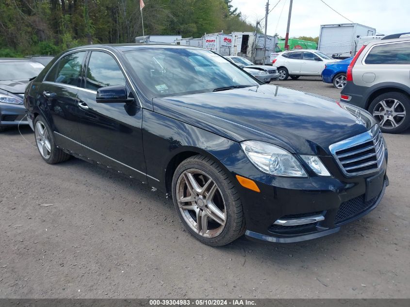 2013 MERCEDES-BENZ E 550 4MATIC