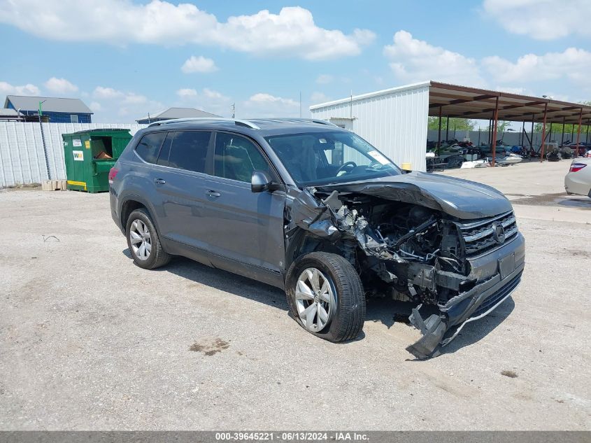 2019 VOLKSWAGEN ATLAS 3.6L V6 SE