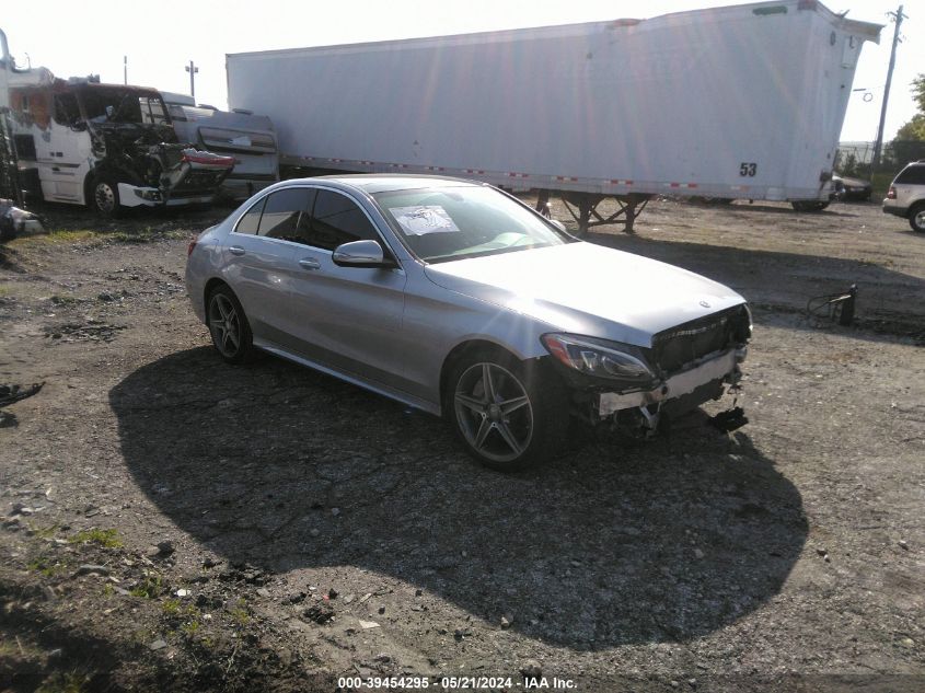 2015 MERCEDES-BENZ C 400 4MATIC