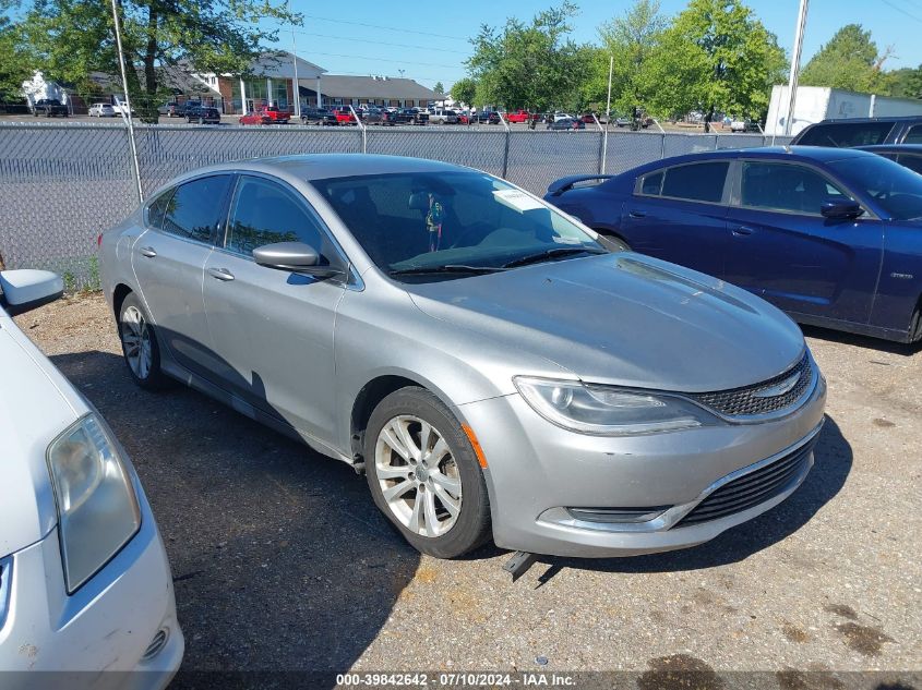 2015 CHRYSLER 200 LIMITED