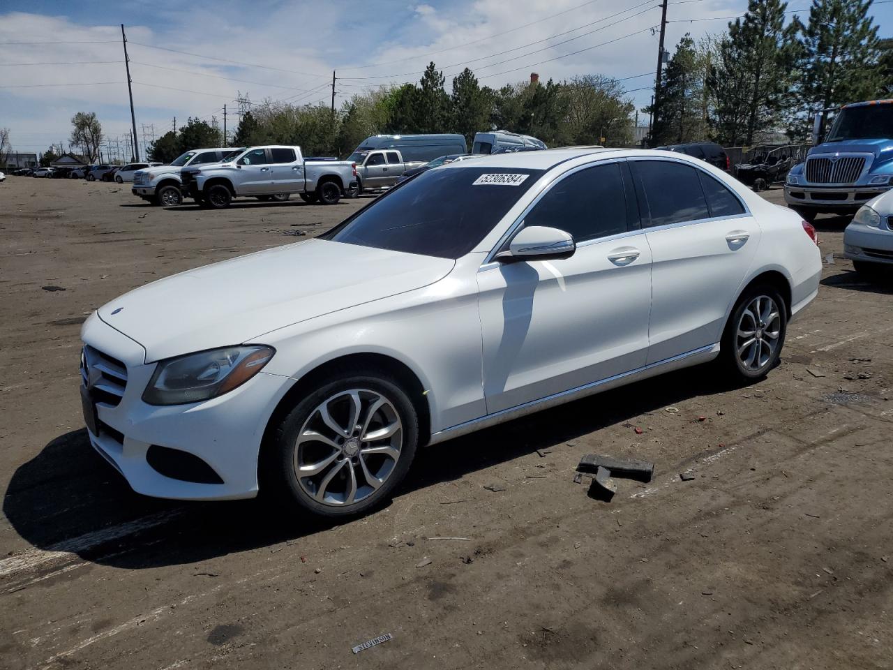 2015 MERCEDES-BENZ C 300 4MATIC