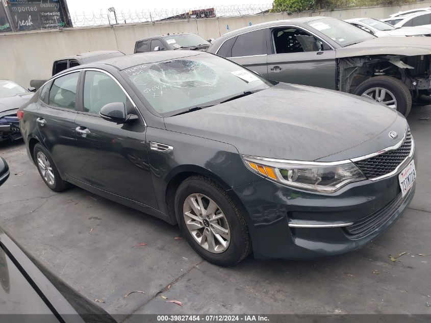 2016 KIA OPTIMA LX