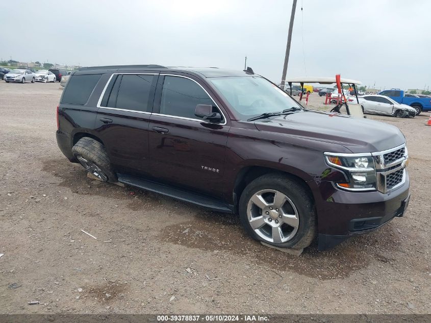 2020 CHEVROLET TAHOE 2WD LS