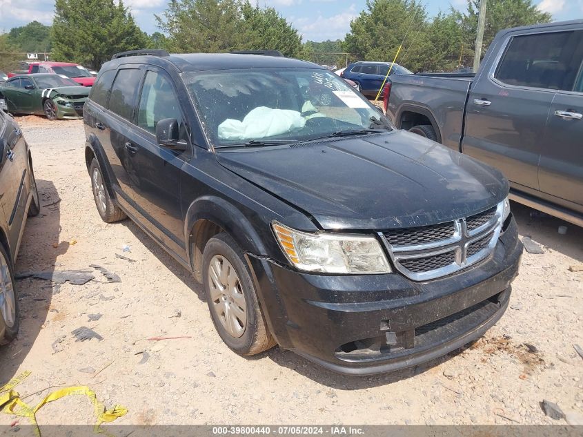 2019 DODGE JOURNEY SE VALUE PACKAGE