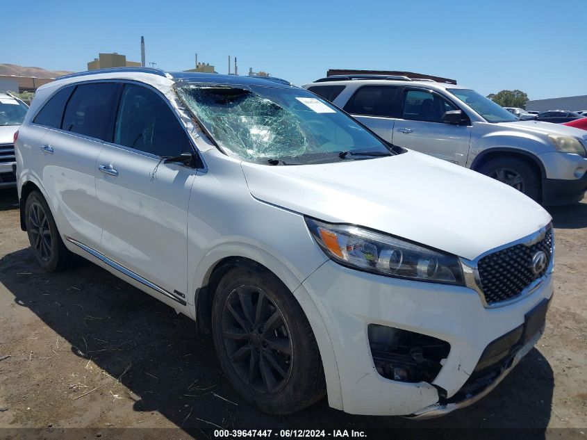 2016 KIA SORENTO 3.3L SXL