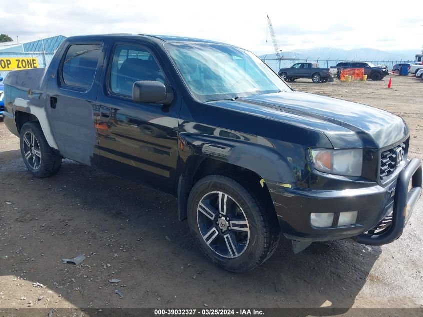 2012 HONDA RIDGELINE SPORT