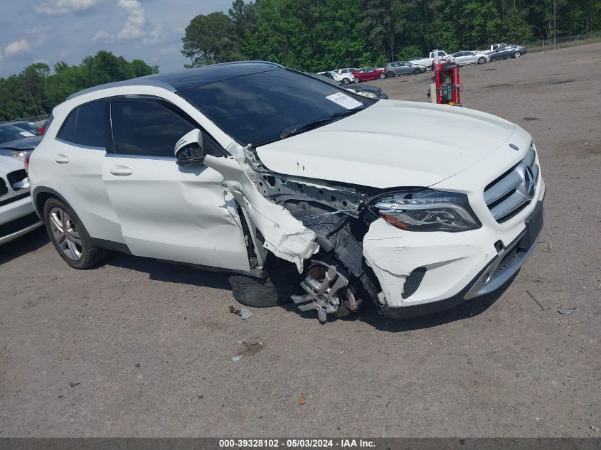 2015 MERCEDES-BENZ GLA 250 4MATIC