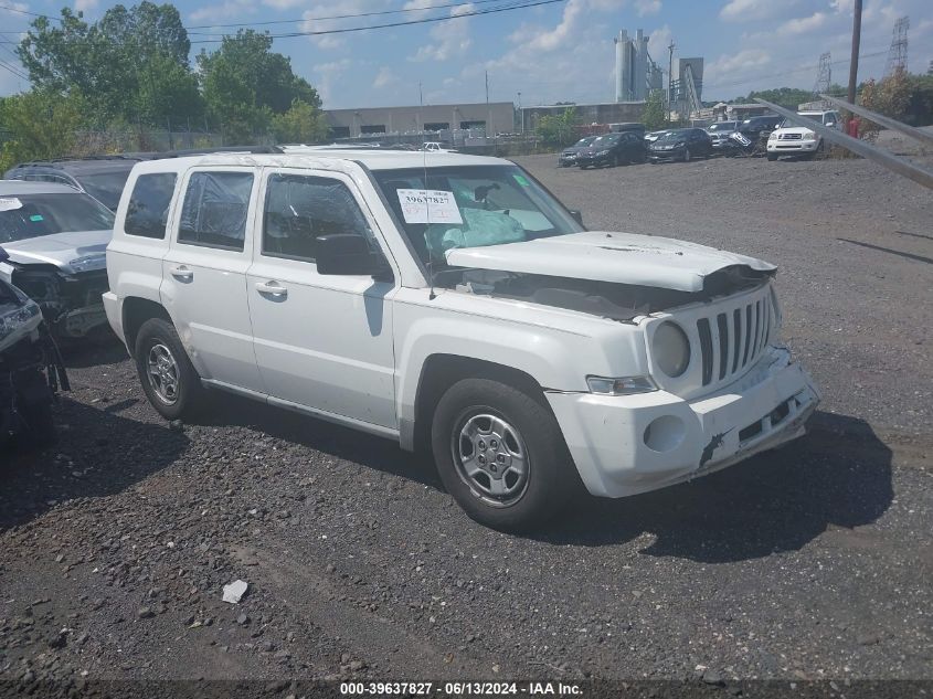 2010 JEEP PATRIOT SPORT