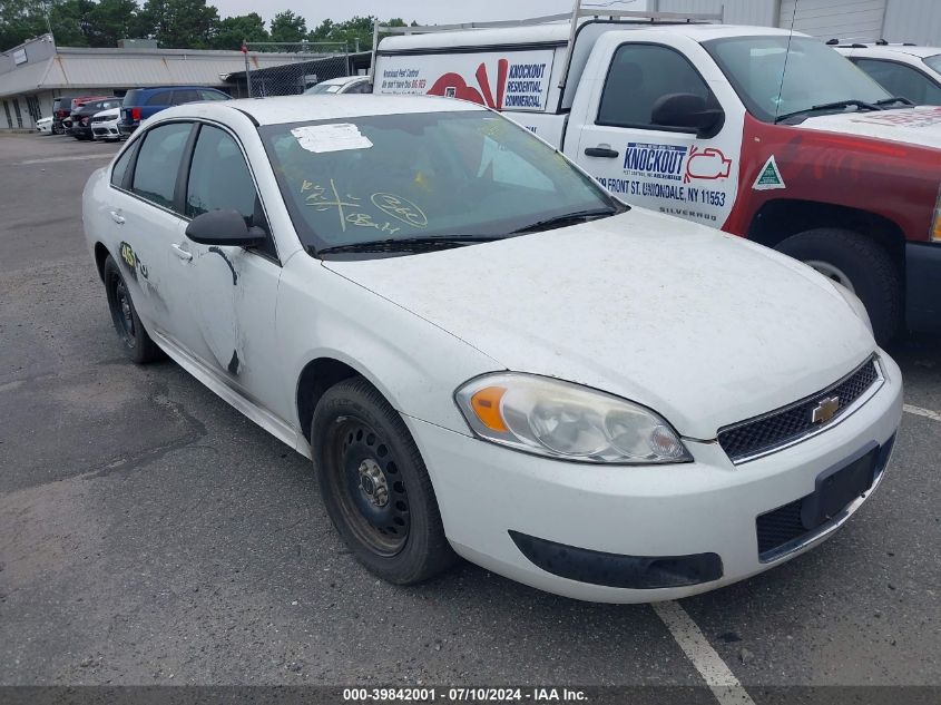 2012 CHEVROLET IMPALA POLICE