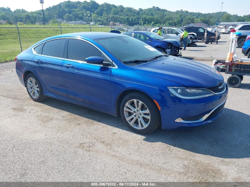 2015 CHRYSLER 200 LIMITED