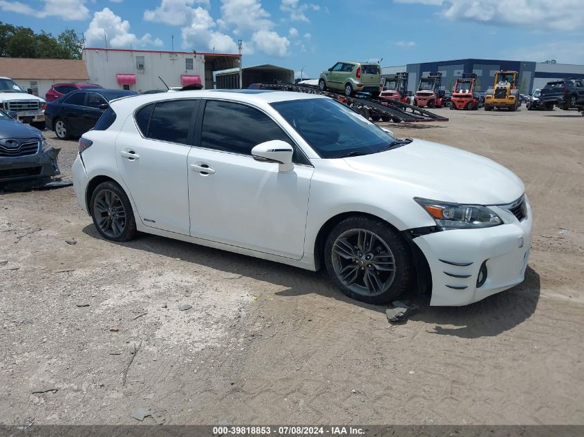 2013 LEXUS CT 200H