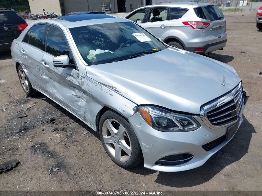 2016 MERCEDES-BENZ E 250 BLUETEC 4MATIC