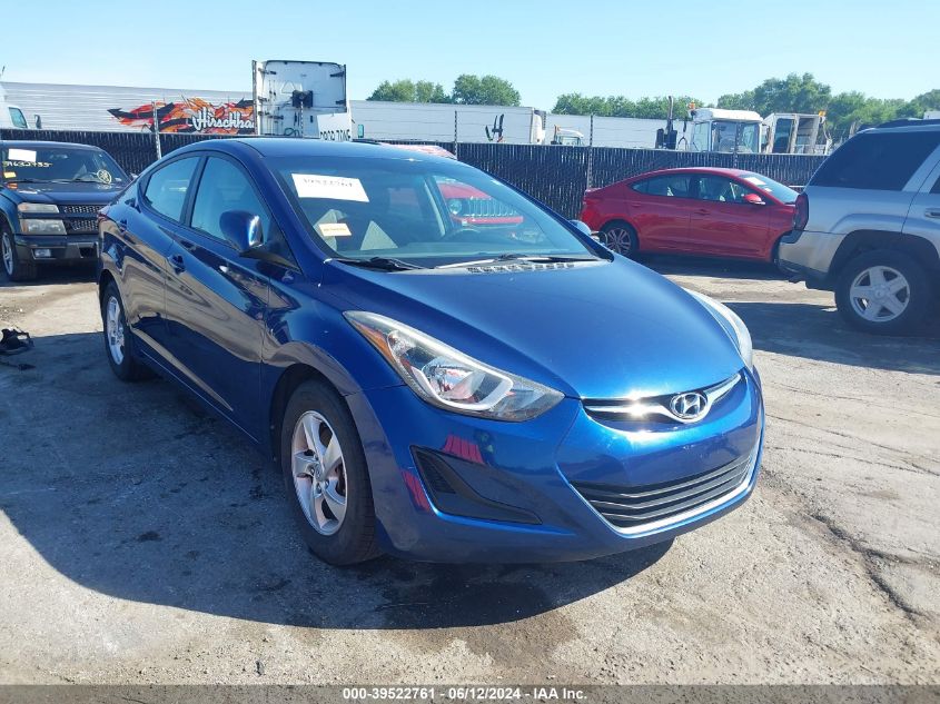 2015 HYUNDAI ELANTRA SE