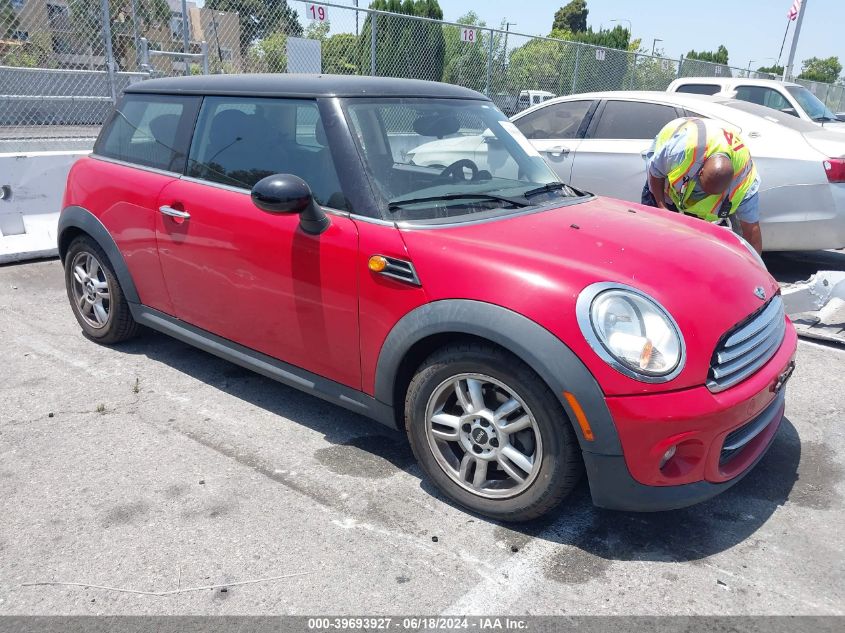 2013 MINI HARDTOP COOPER