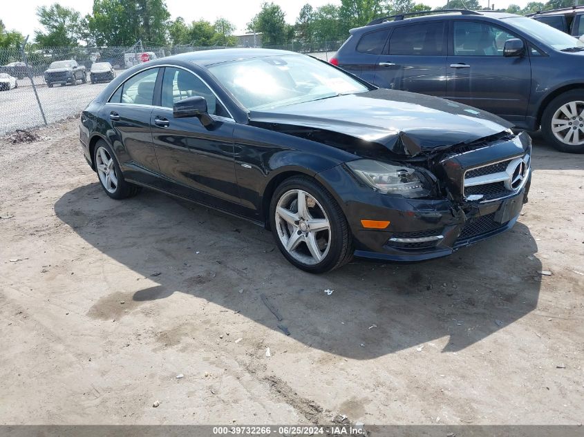 2012 MERCEDES-BENZ CLS 550 4MATIC