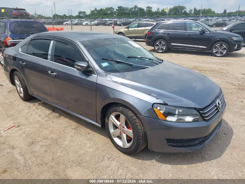 2013 VOLKSWAGEN PASSAT SE