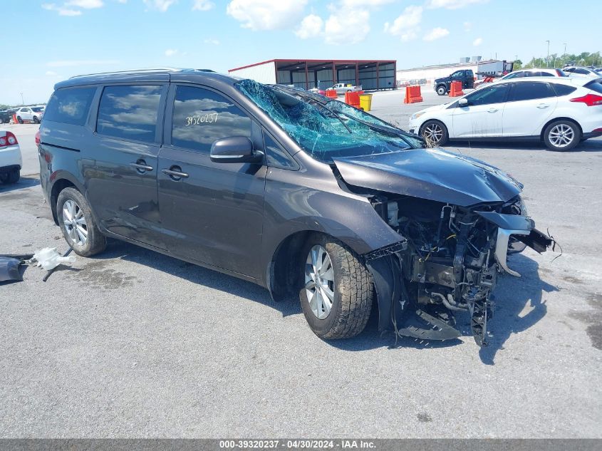 2016 KIA SEDONA LX