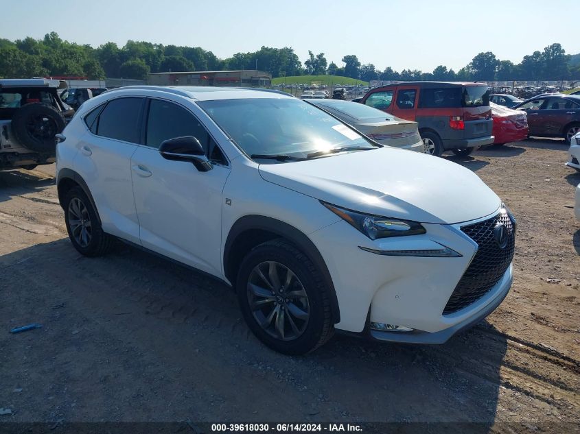 2016 LEXUS NX 200T F SPORT