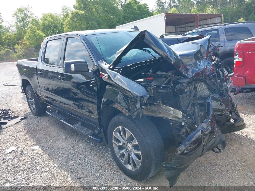 2021 CHEVROLET SILVERADO 1500 4WD  SHORT BED RST