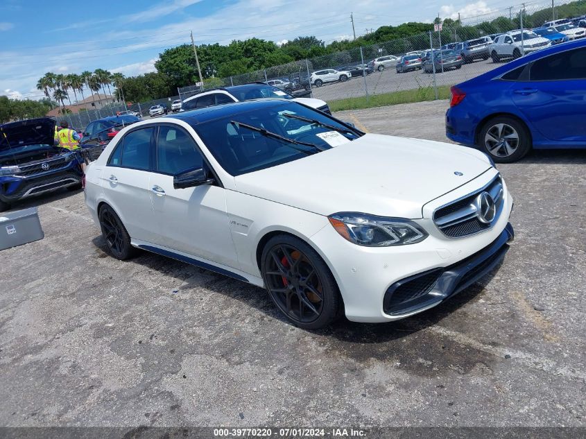 2015 MERCEDES-BENZ E 63 AMG S 4MATIC