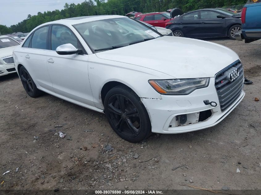 2013 AUDI S6 4.0T PRESTIGE