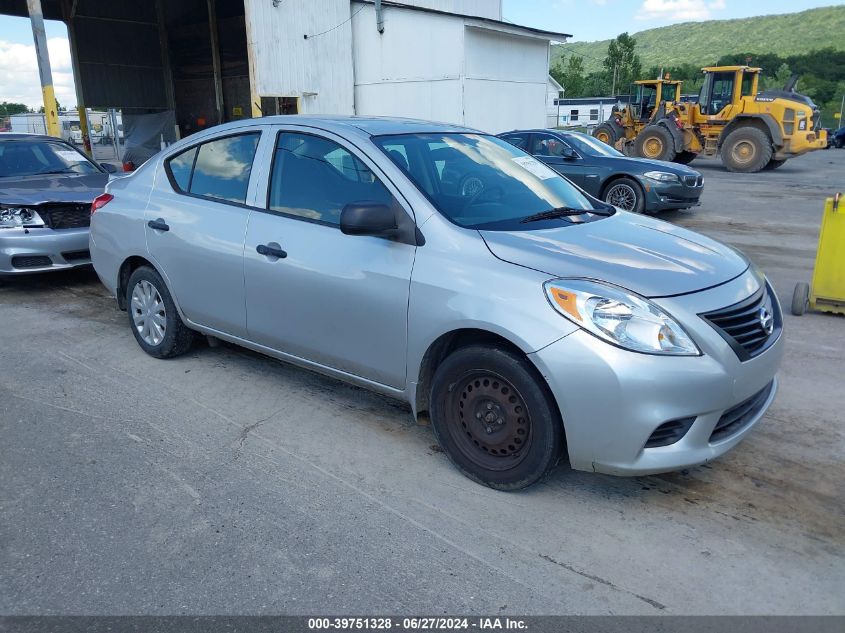 2013 NISSAN VERSA 1.6 S+