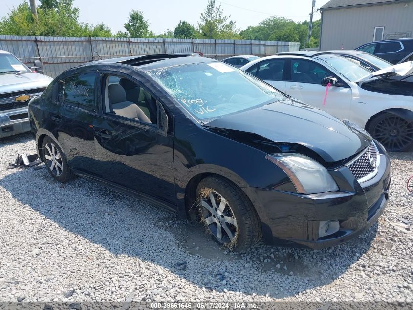 2012 NISSAN SENTRA 2.0 SR