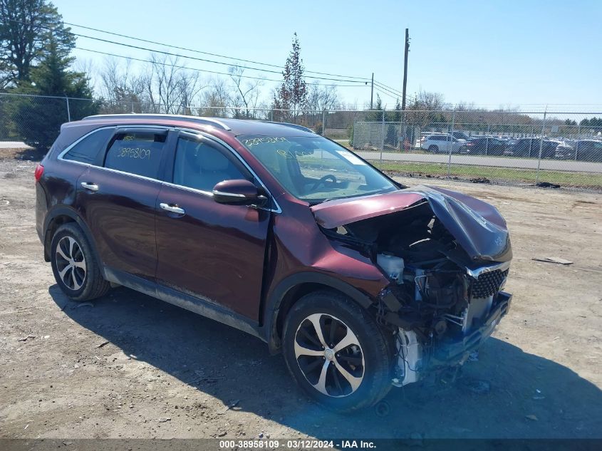 2017 KIA SORENTO 2.0T EX