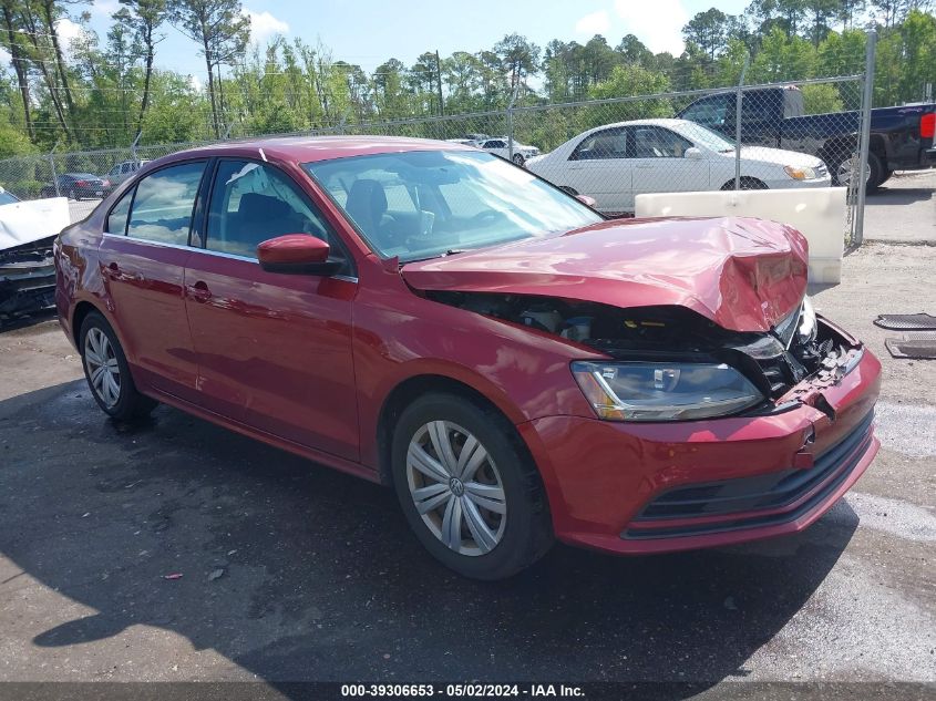 2017 VOLKSWAGEN JETTA 1.4T S