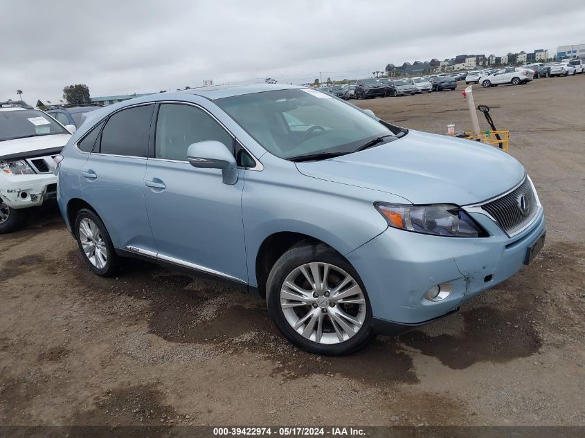 2010 LEXUS RX 450H