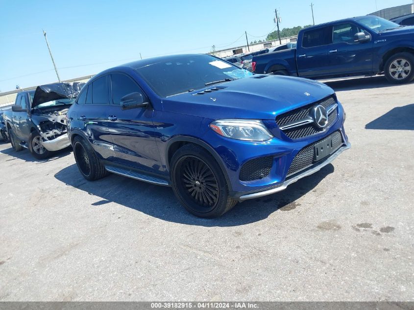 2017 MERCEDES-BENZ AMG GLE 43 COUPE 4MATIC