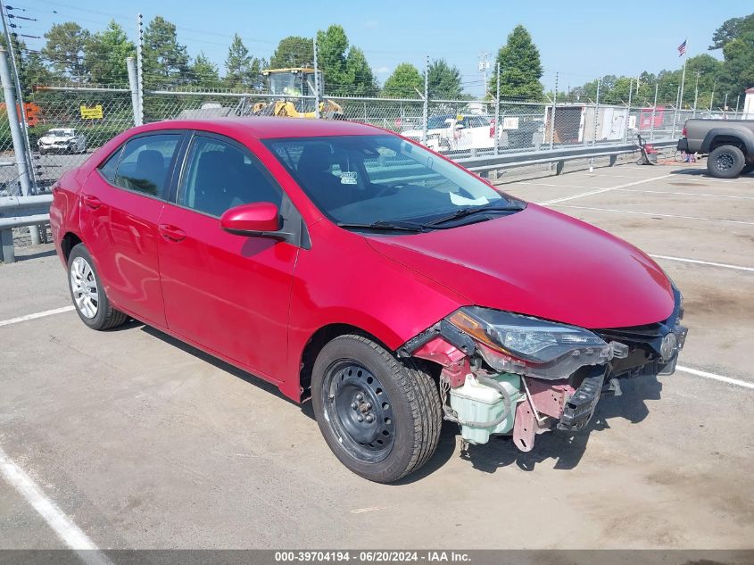 2019 TOYOTA COROLLA LE