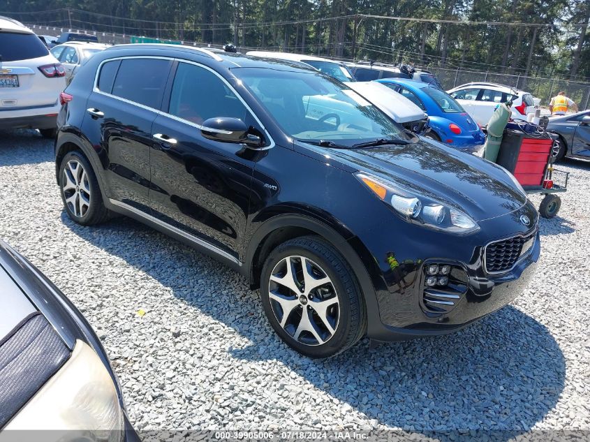 2017 KIA SPORTAGE SX TURBO