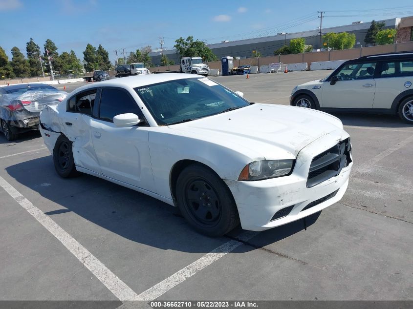 2012 DODGE CHARGER POLICE