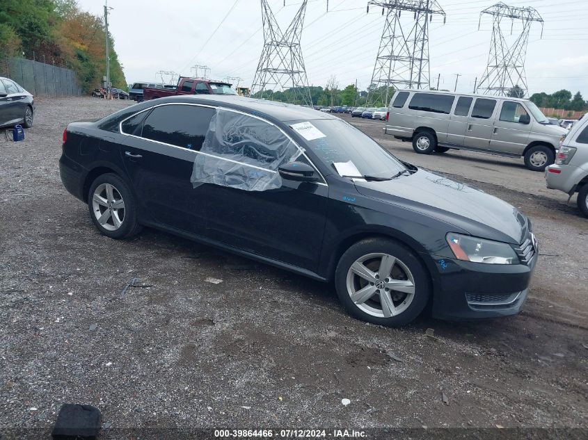 2012 VOLKSWAGEN PASSAT 2.5L SE