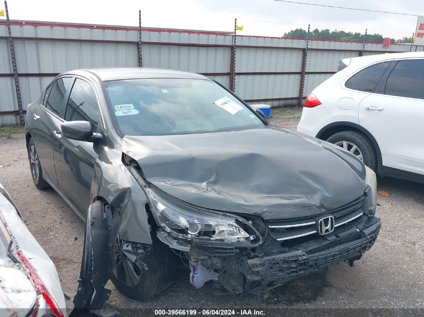 2013 HONDA ACCORD LX