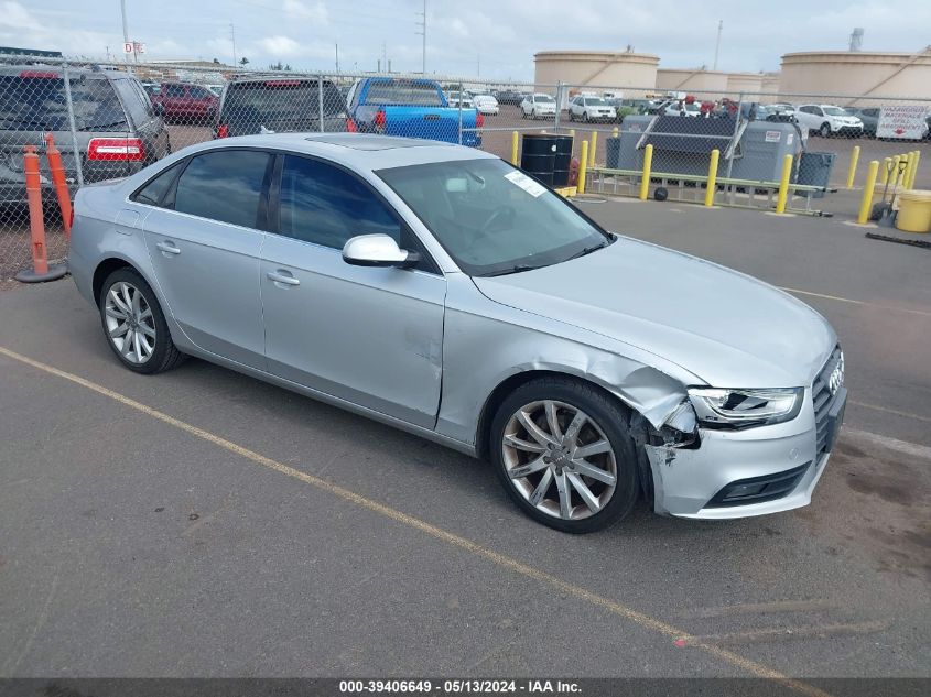 2013 AUDI A4 2.0T PREMIUM