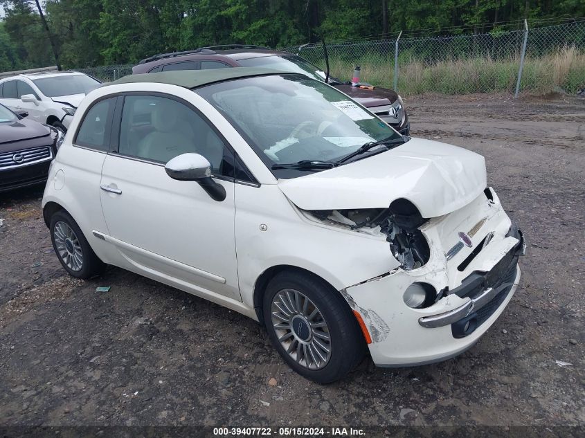 2012 FIAT 500C LOUNGE