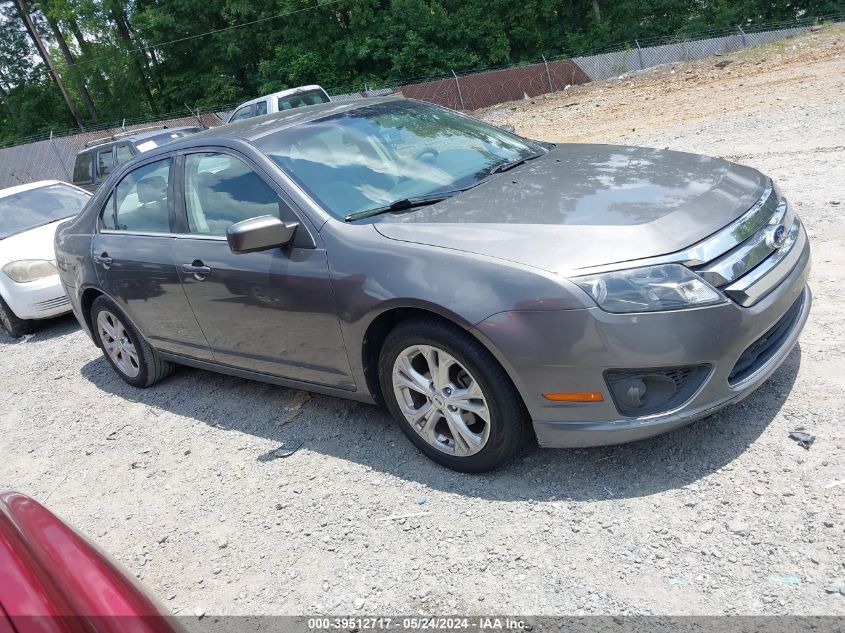 2012 FORD FUSION SE