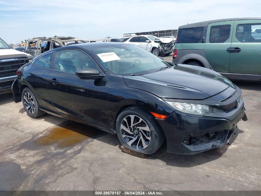 2016 HONDA CIVIC LX