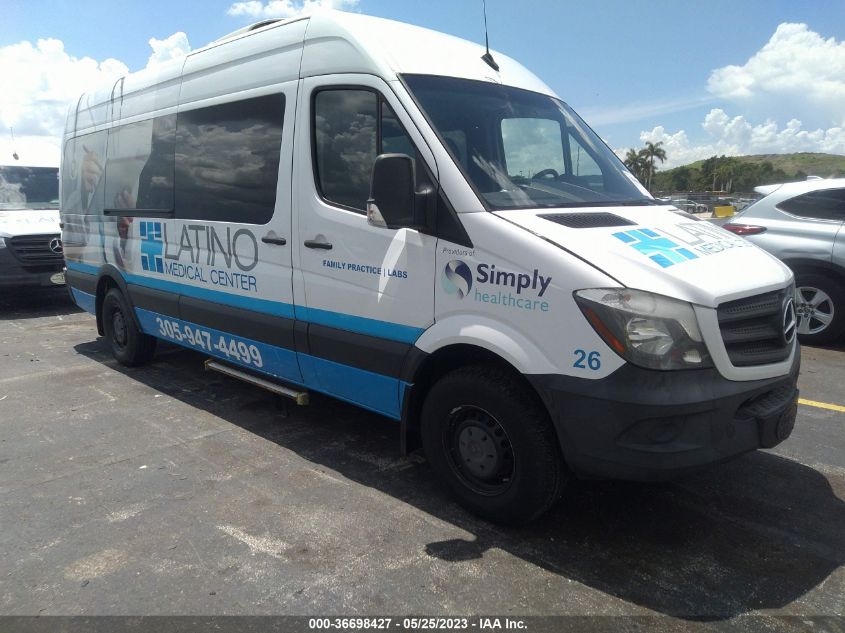 2018 MERCEDES-BENZ SPRINTER 2500 HIGH ROOF V6