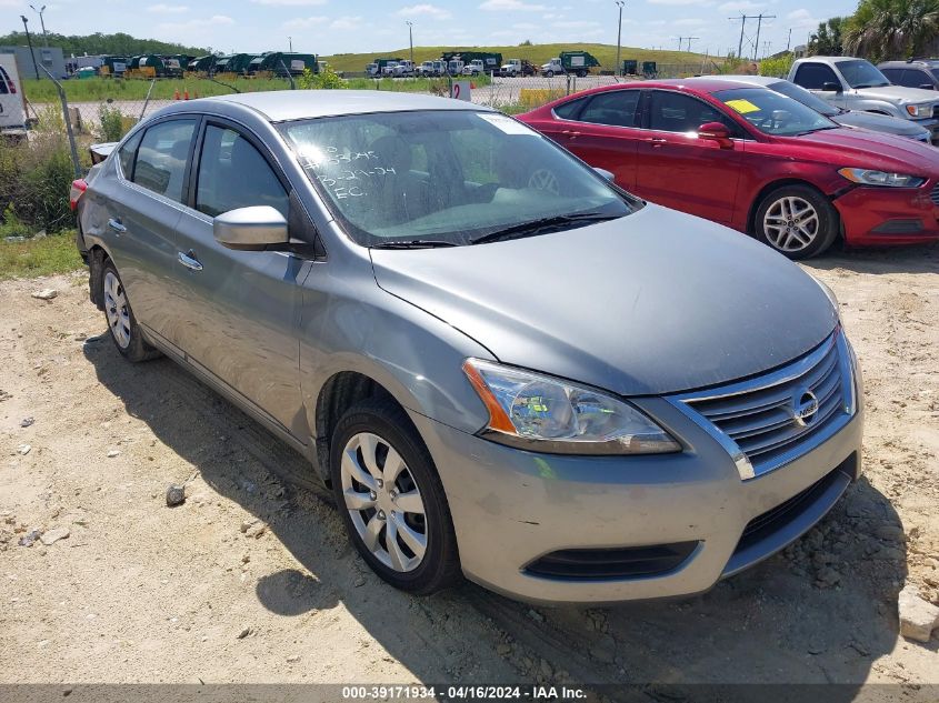 2014 NISSAN SENTRA FE+ S