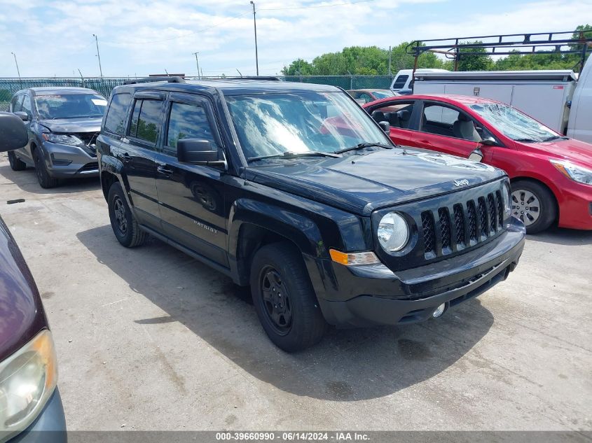 2017 JEEP PATRIOT SPORT FWD