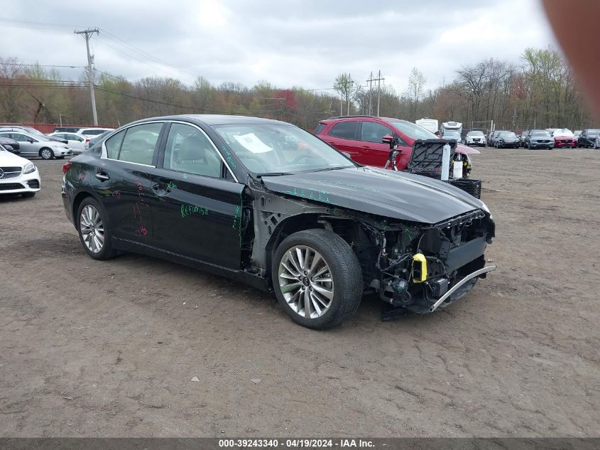 2021 INFINITI Q50 LUXE AWD