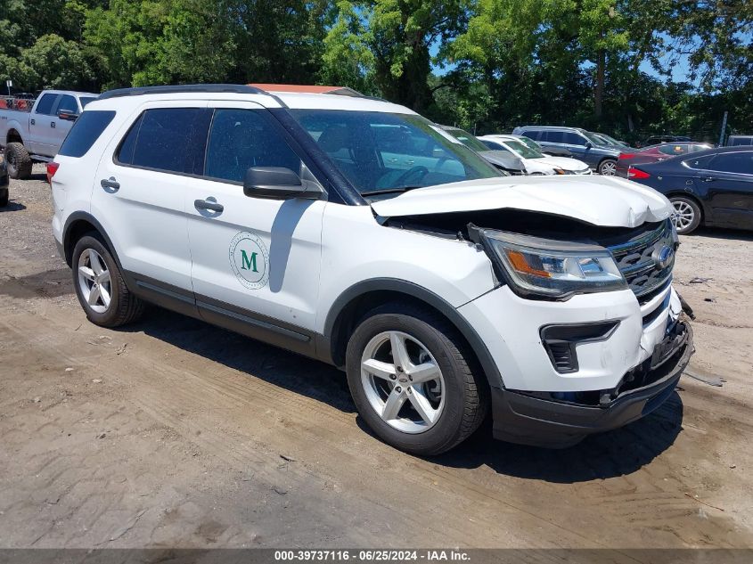 2018 FORD EXPLORER