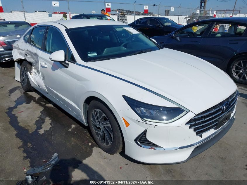 2021 HYUNDAI SONATA BLUE