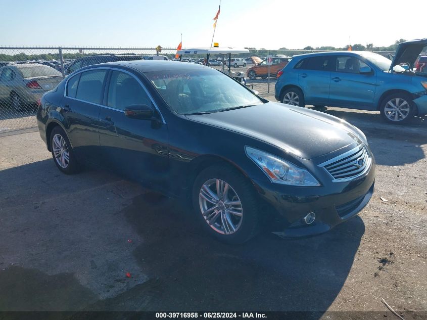 2012 INFINITI G37X