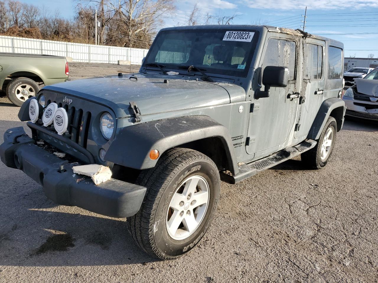 2015 JEEP WRANGLER UNLIMITED SPORT